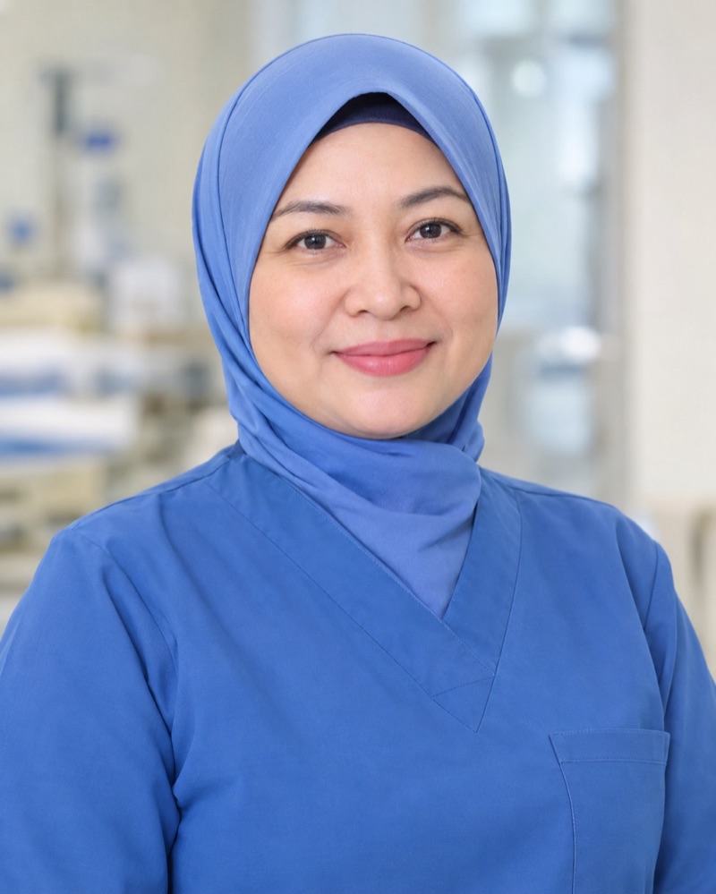 Portrait of Nurul Aisyah, Home Care Nurse
